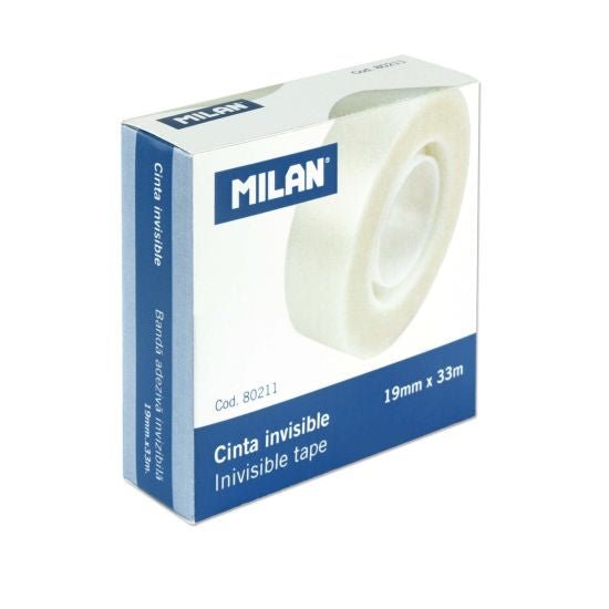 Milan Klar Tape – 19 mm x 33 m for barn - Brobrobrille