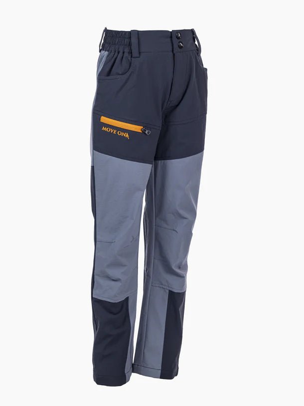 MoveOn Storen Turbukse - Mid Blue / Stone / Mango for barn - Brobrobrille