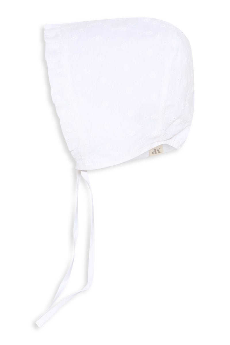 MP Anne babyhjelm i bomull - White for barn - Brobrobrille
