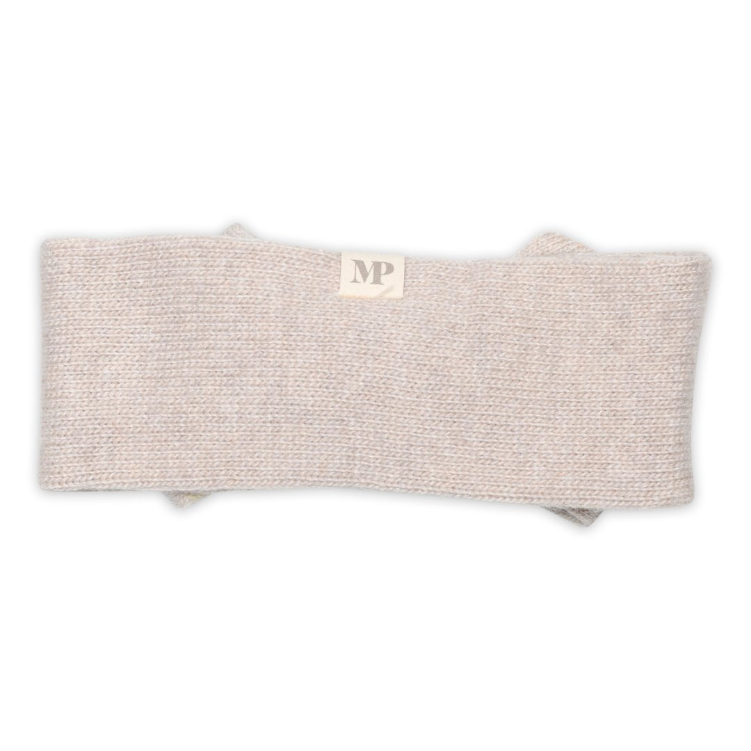 MP Helsinki pannebånd med sløyfe - Beige Melange for barn - Brobrobrille