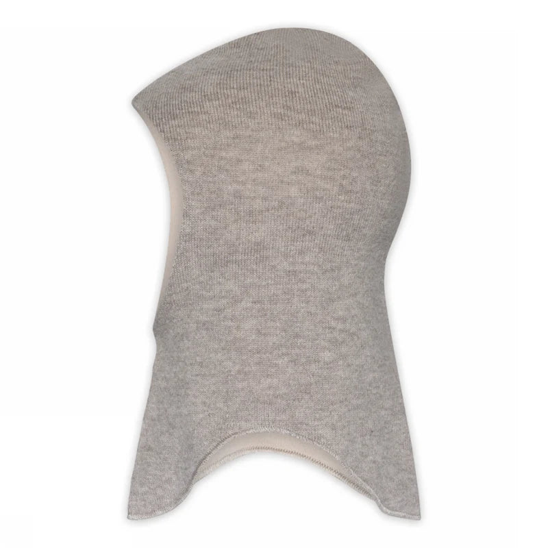 MP Uppsala balaclava med windstopper – Light Brown Melange for barn - Brobrobrille