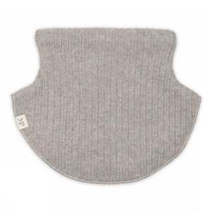 MP Uppsala hals i ribbestrikk – Light Brown Melange for barn - Brobrobrille