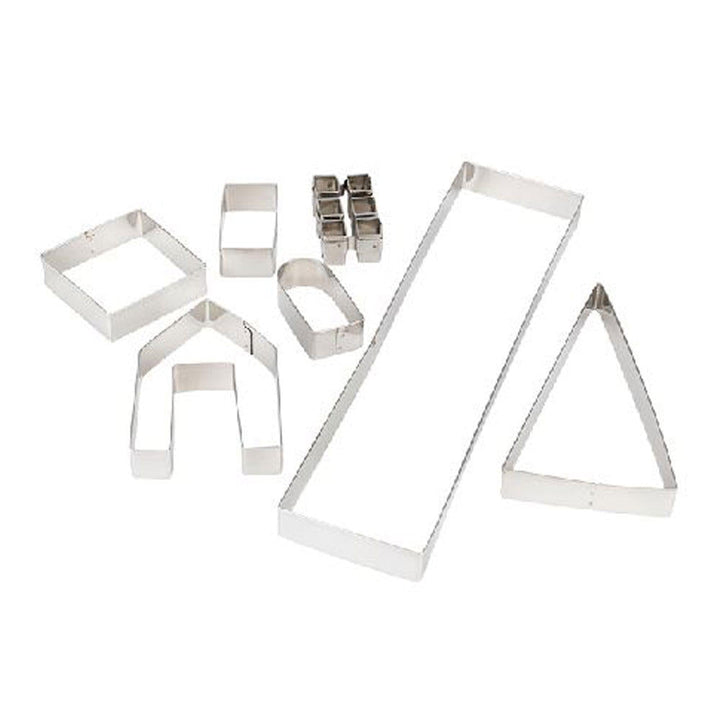 Mummi Pepperkakeformer – Bygg ditt eget Mummihus (7 former i tinnboks) for barn - Brobrobrille