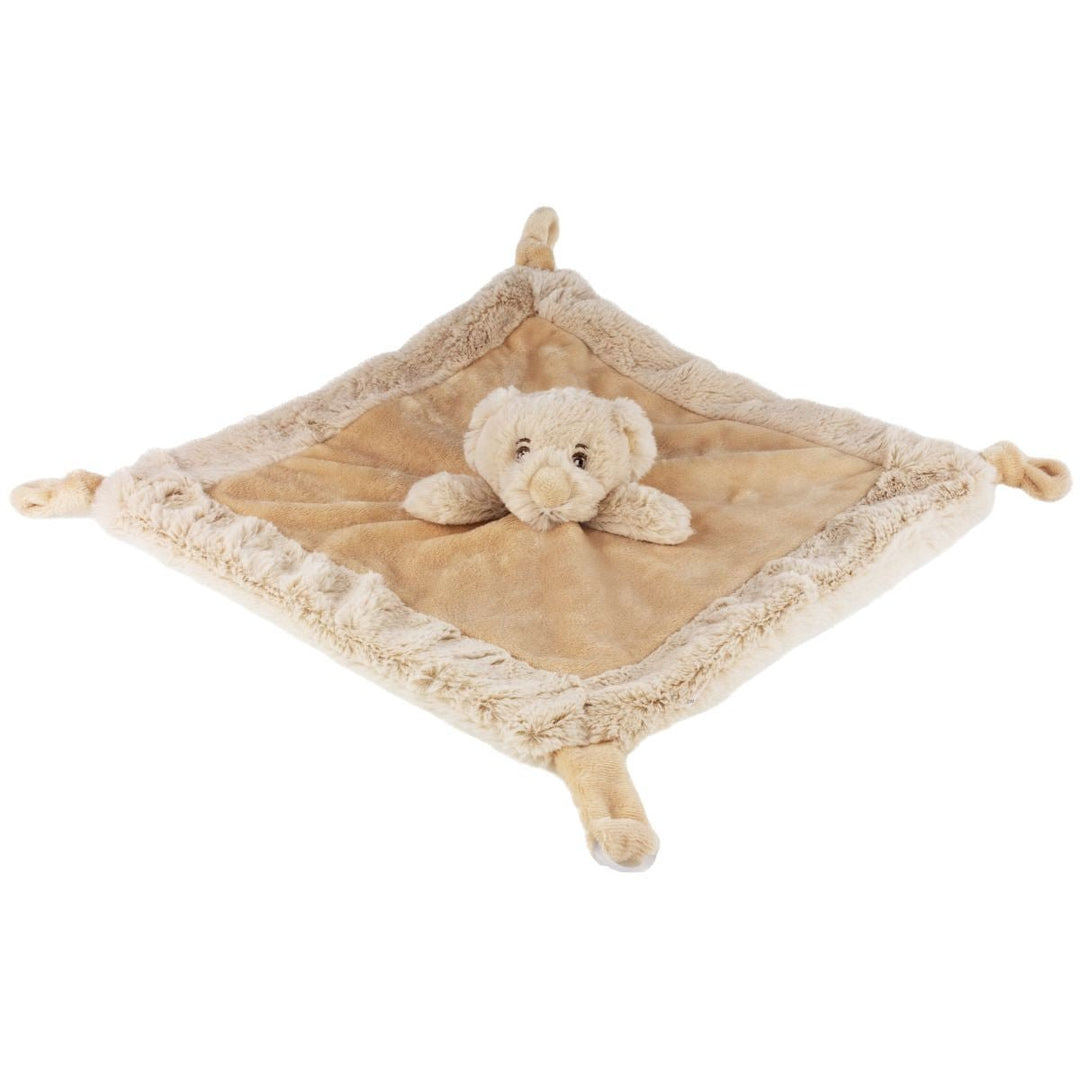 My Teddy Koseklut Bamse 35x35cm - Lys Brun for barn - Brobrobrille