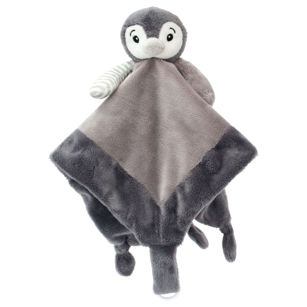 My Teddy Koseklut Pingvin 35x35 cm - Grå for barn - Brobrobrille