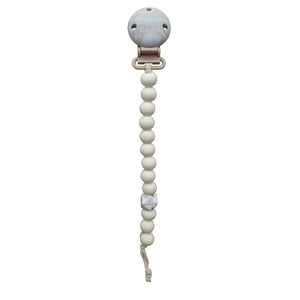 My Teddy My Baby Rocks Smokkeholder Diamant - Krem for barn - Brobrobrille