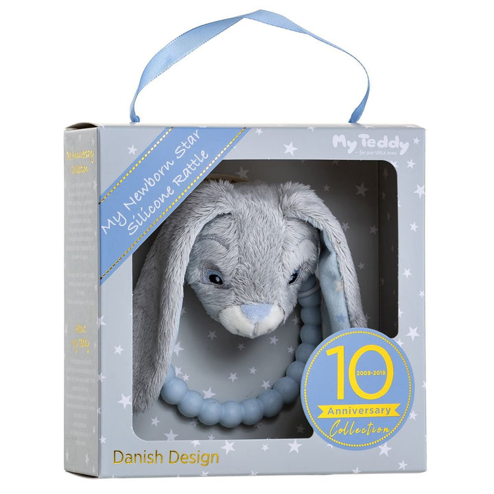 My Teddy My New Born Star Bunny Rangle og Bitering - Rosa for barn - Brobrobrille