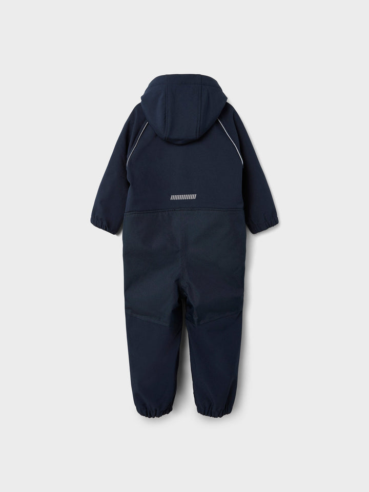 Name It ALFA Softshelldress - Dark Sapphire for barn - Brobrobrille