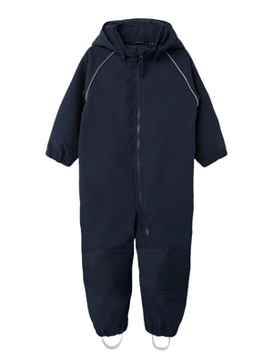 Name It ALFA Softshelldress - Dark Sapphire for barn - Brobrobrille