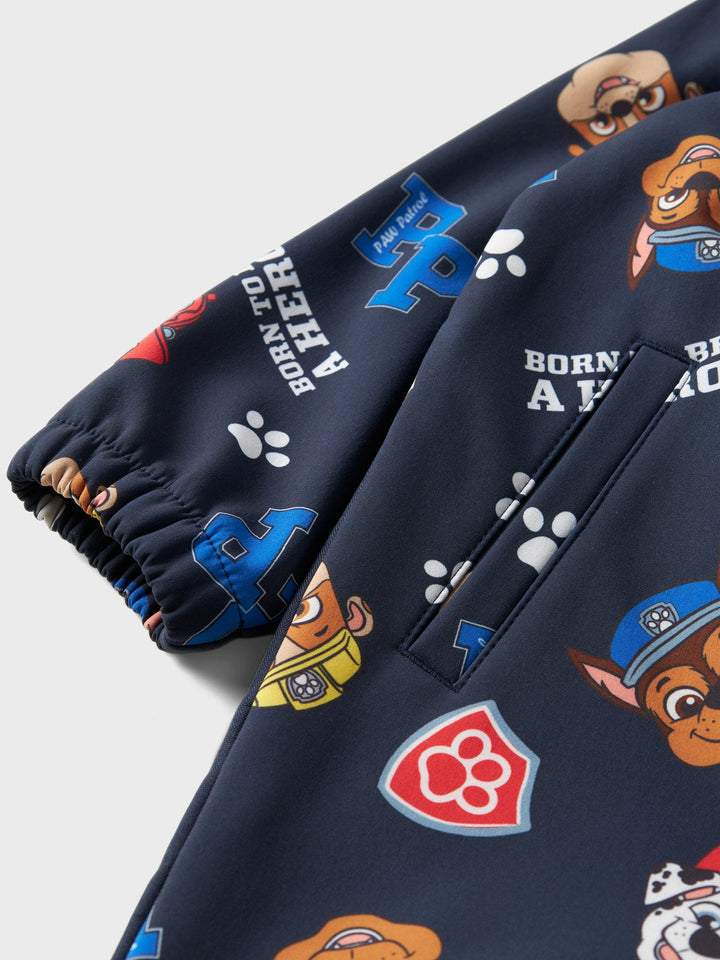Name It ALFA08 Paw Patrol Softshelldress – Navy Blazer for barn - Brobrobrille