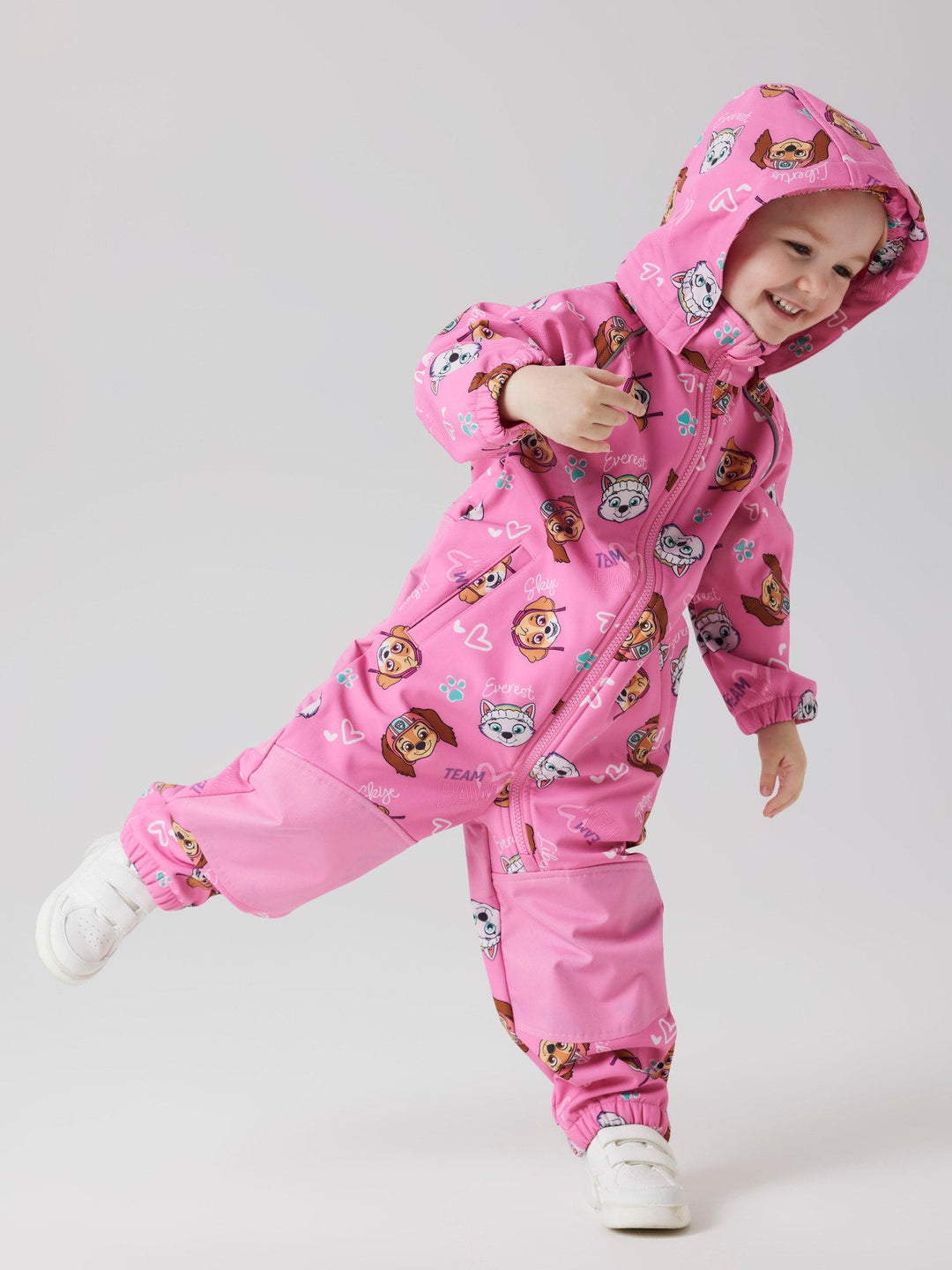 Name It ALFA08 Paw Patrol Softshelldress – Pink Cosmos for barn - Brobrobrille