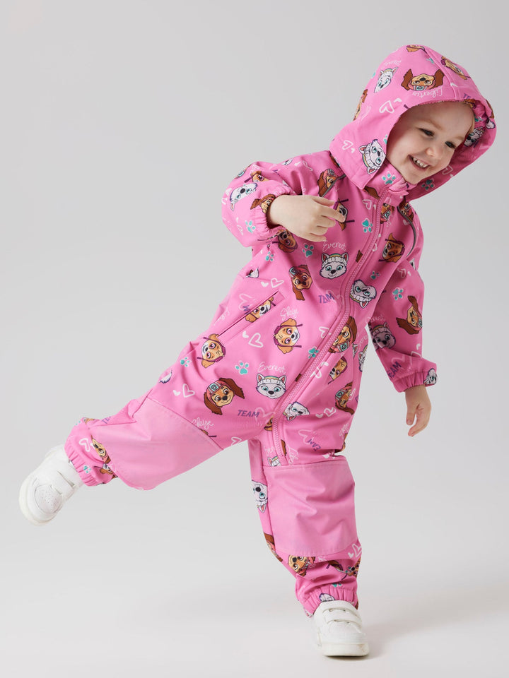 Name It ALFA08 Paw Patrol Softshelldress – Pink Cosmos for barn - Brobrobrille