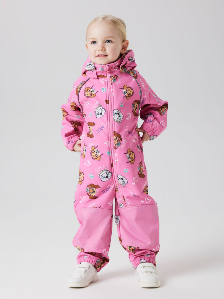 Name It ALFA08 Paw Patrol Softshelldress – Pink Cosmos for barn - Brobrobrille