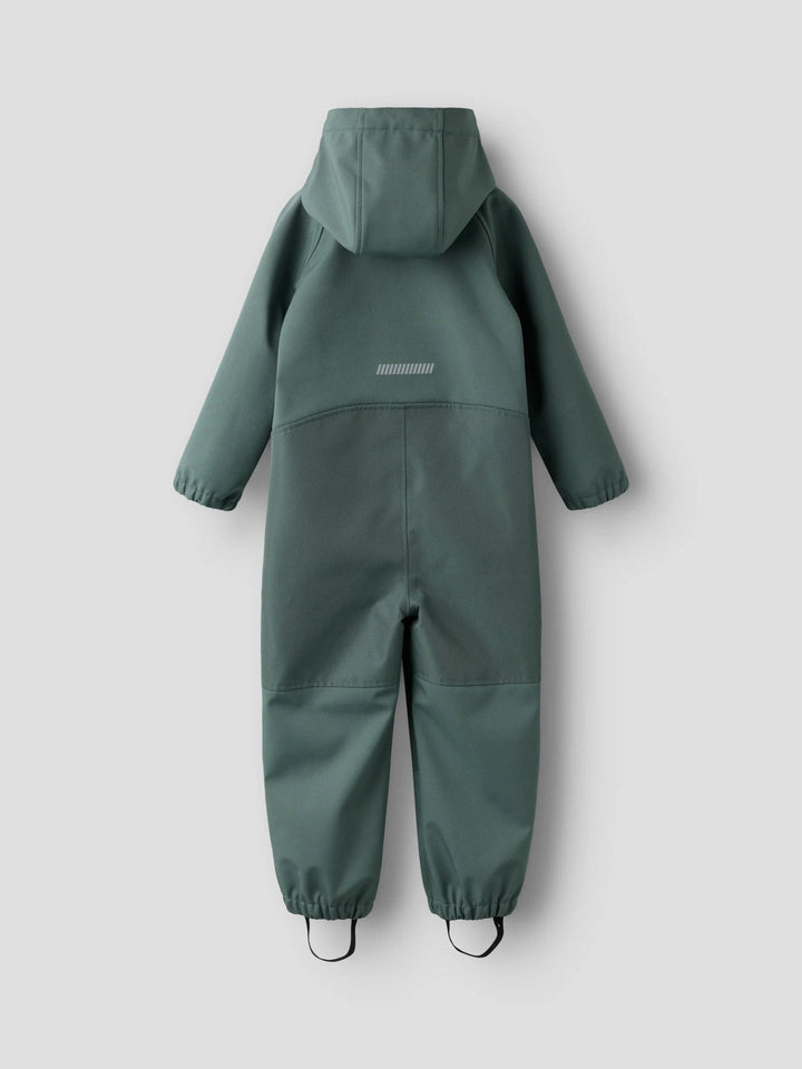 Name It Alfa08 Softshelldress Magic - Balsam Green for barn - Brobrobrille