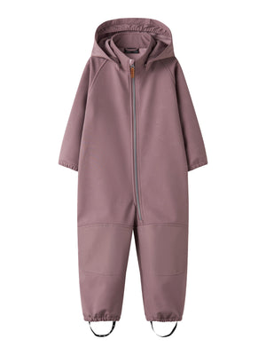 Name It Alfa08 Softshelldress Magic - Grape Shake for barn - Brobrobrille