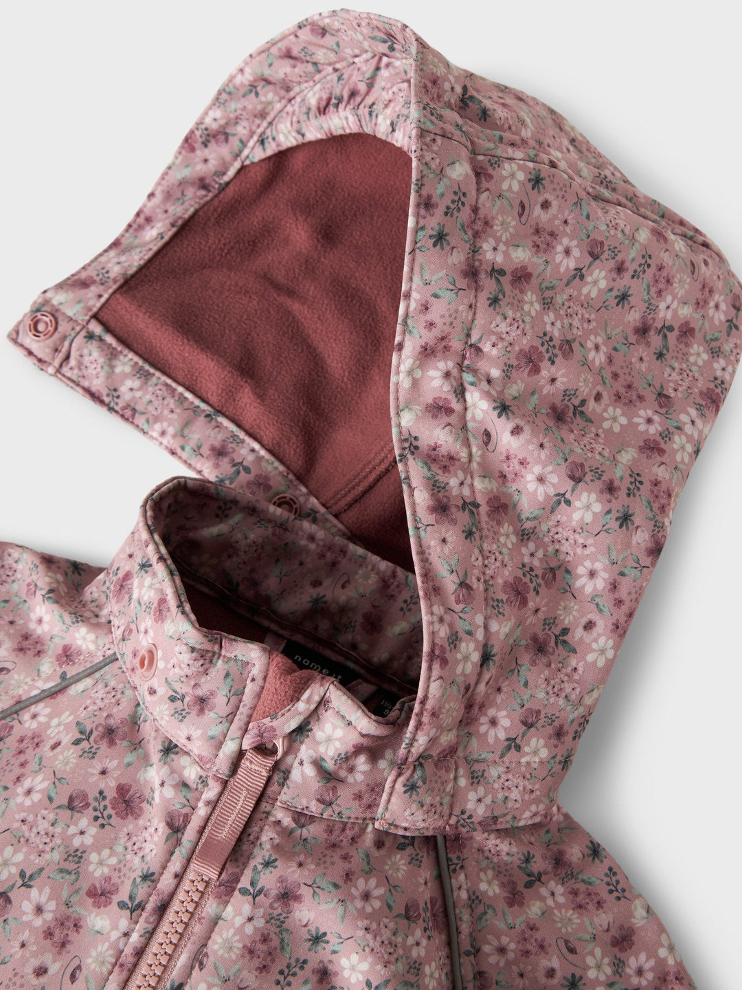 Name It ALFA08 Softshelldress – Woodrose Blossom for barn - Brobrobrille