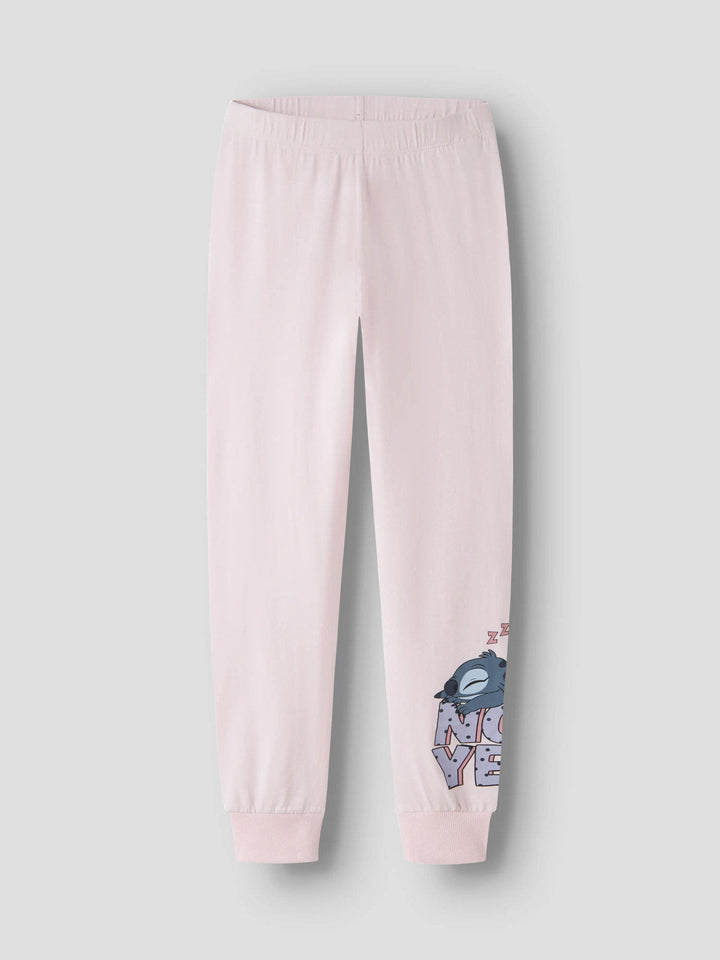 Name It Anda Stitch Pyjamas - Cradle Pink for barn - Brobrobrille