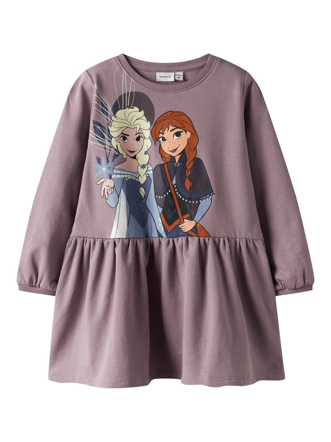 Name It Aposa Frozen sweatkjole – Toadstool for barn - Brobrobrille