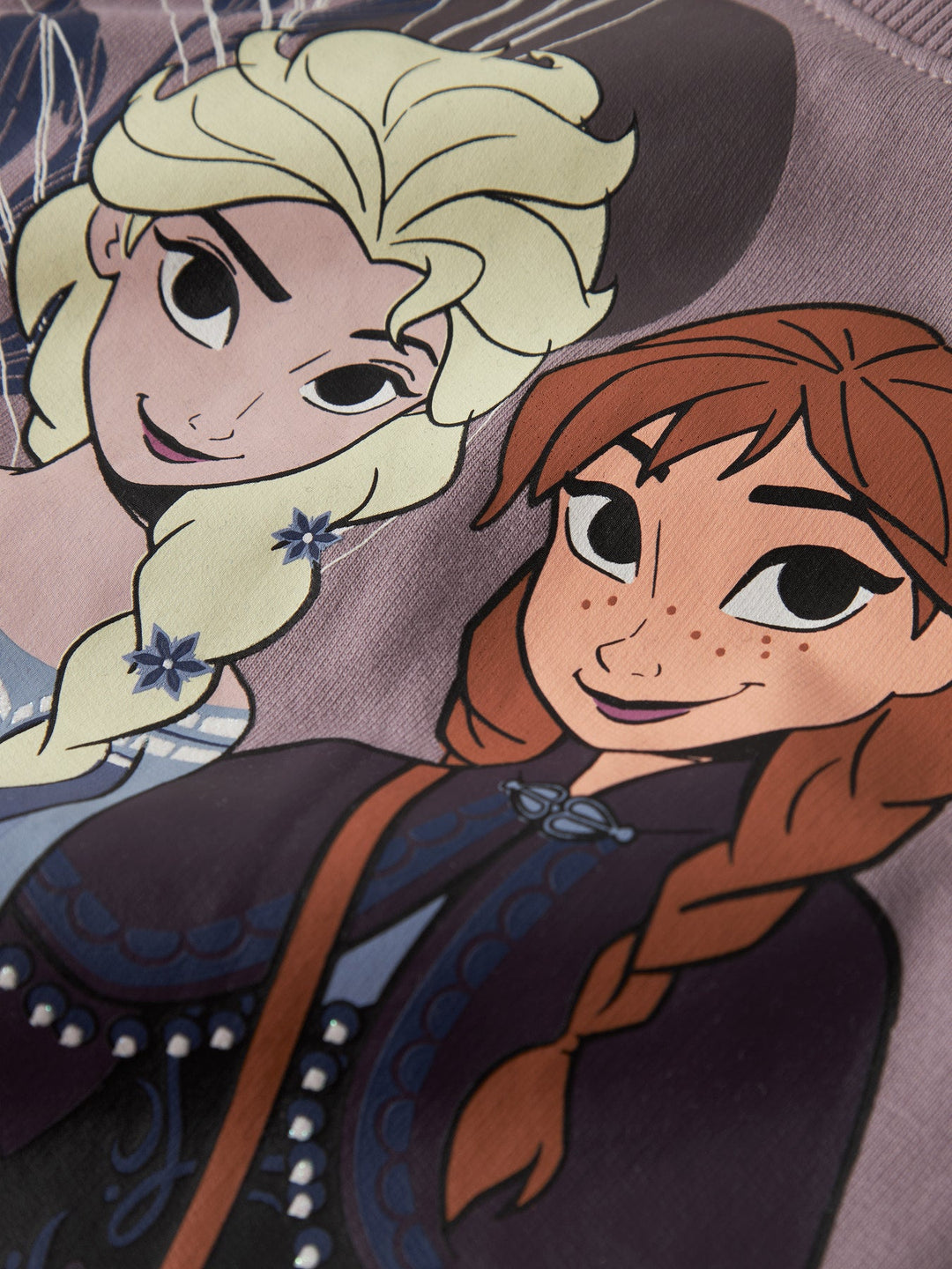 Name It Aposa Frozen sweatkjole – Toadstool for barn - Brobrobrille