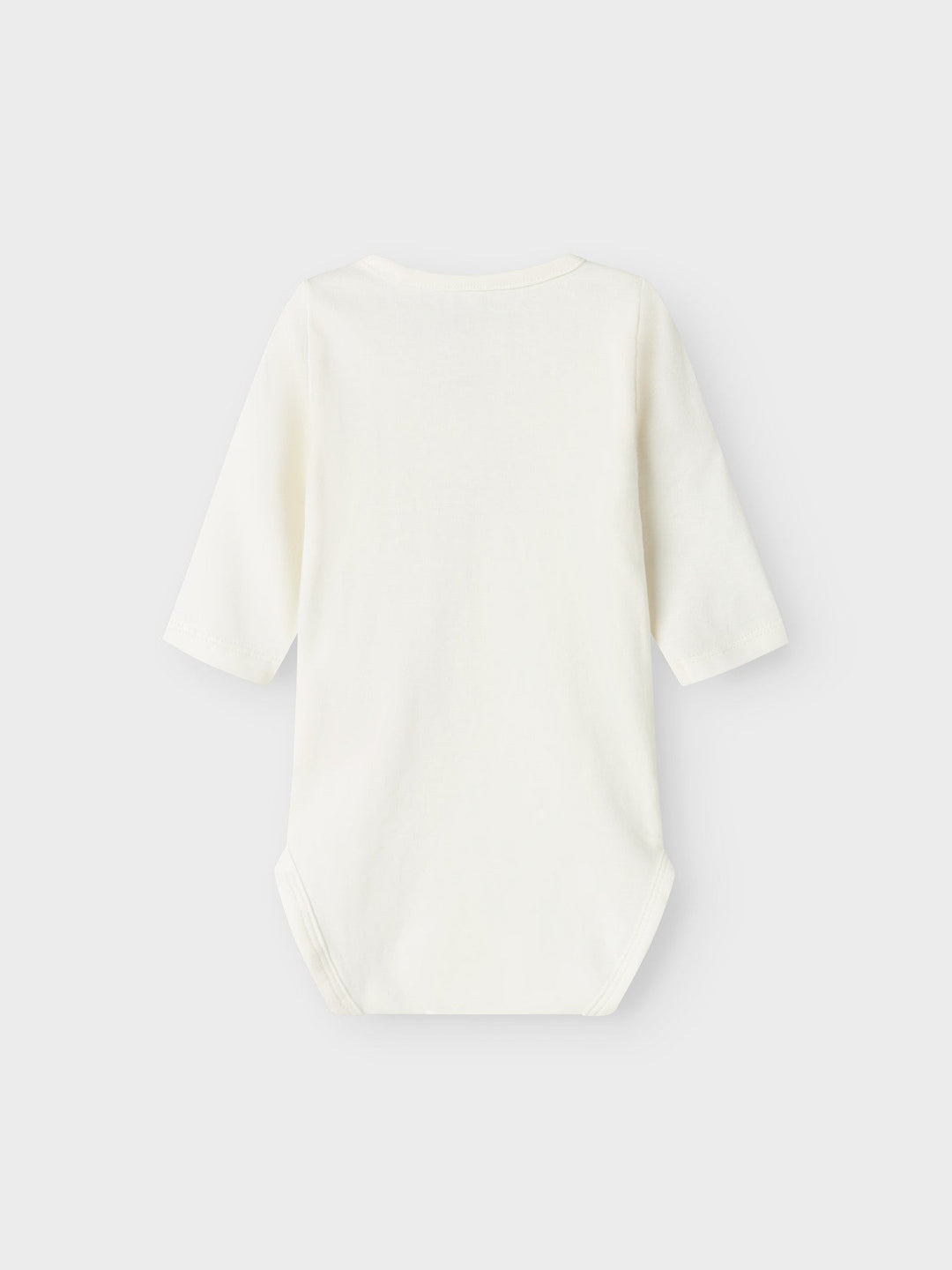 Name It Bacto body med brodert brillemotiv – Cloud Dancer for barn - Brobrobrille