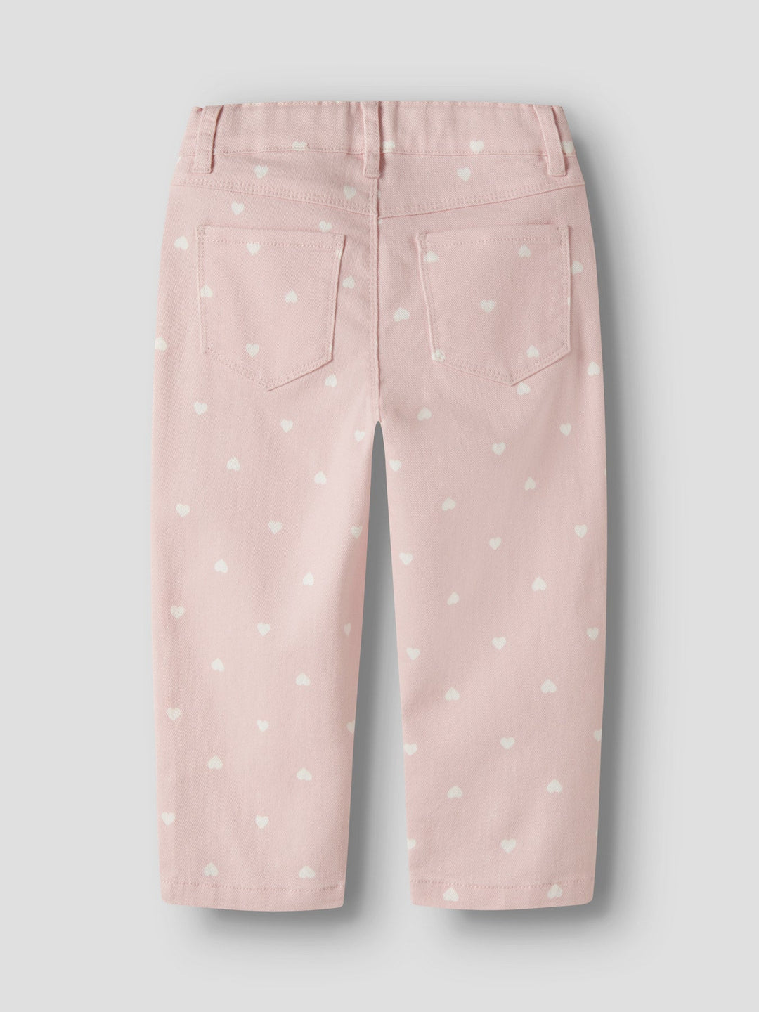 Name It Bella Mom Fit Bukse - Lotus Hearts for barn - Brobrobrille
