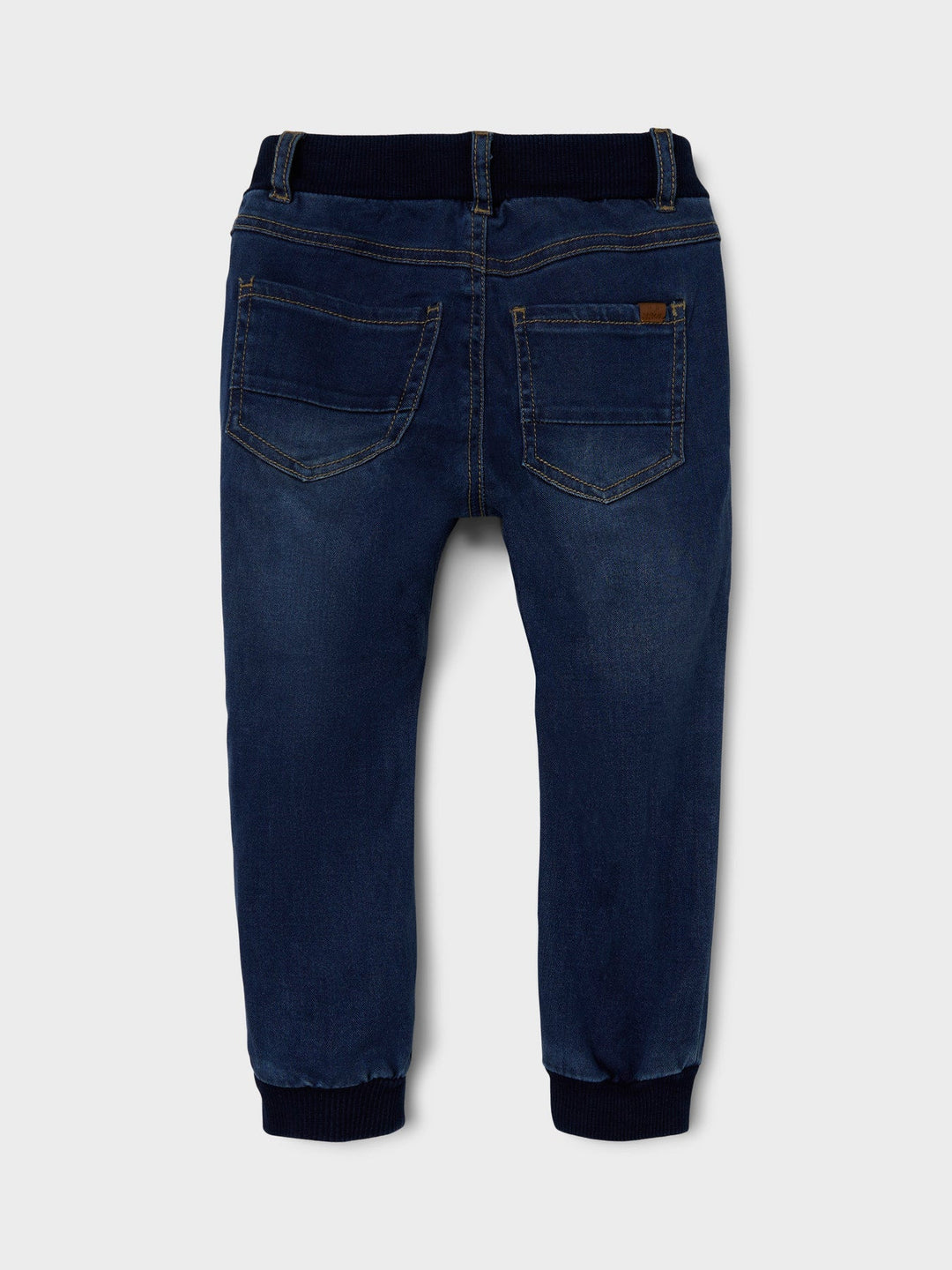Name It Ben baggy jeans med rund passform – Dark Blue Denim for barn - Brobrobrille