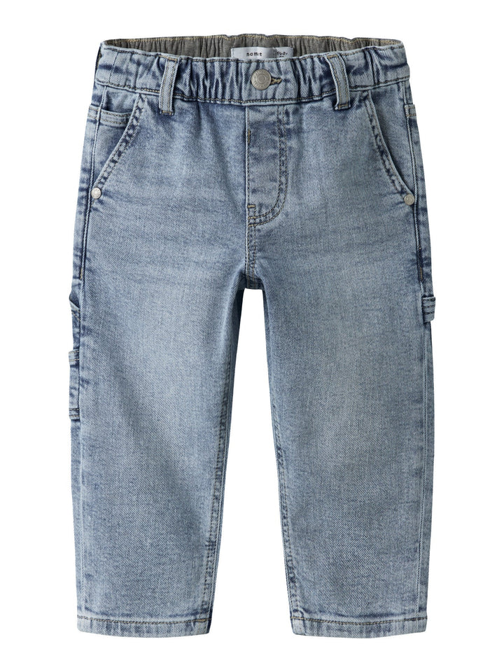 Name It Ben Tapered Jeans - Light Blue Denim for barn - Brobrobrille