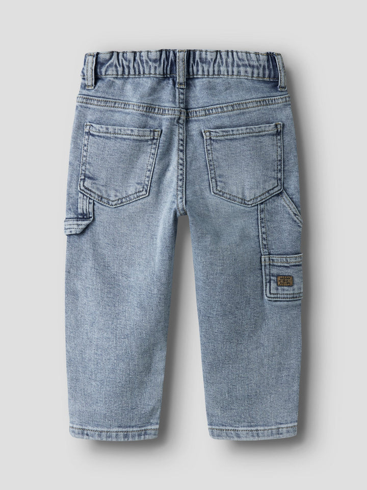 Name It Ben Tapered Jeans - Light Blue Denim for barn - Brobrobrille