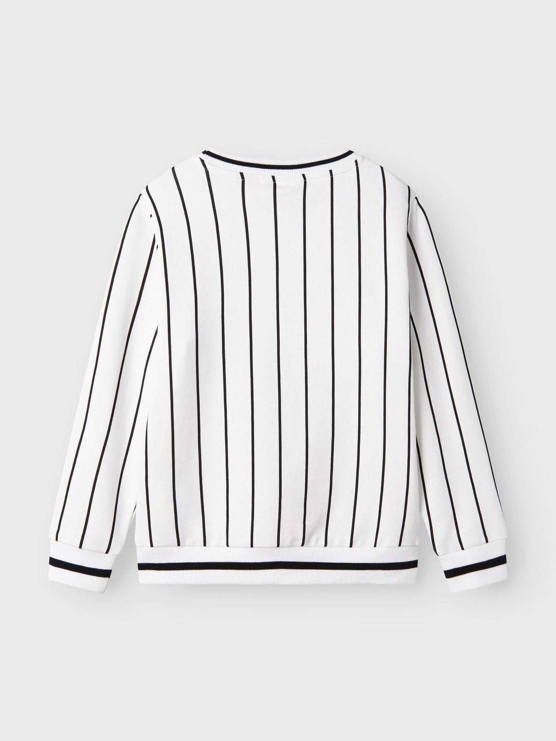 Name It Deltem sweatshirt i økologisk bomull – Bright White for barn - Brobrobrille