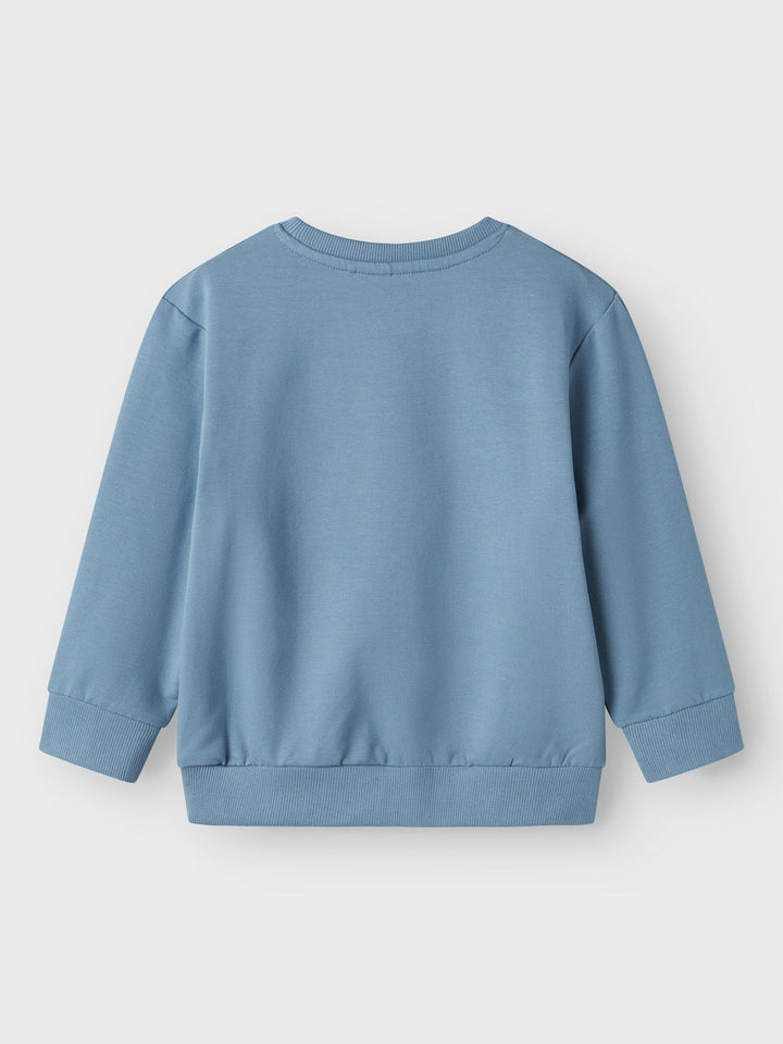 Name It Dennis genser med print – Spring Lake for barn - Brobrobrille