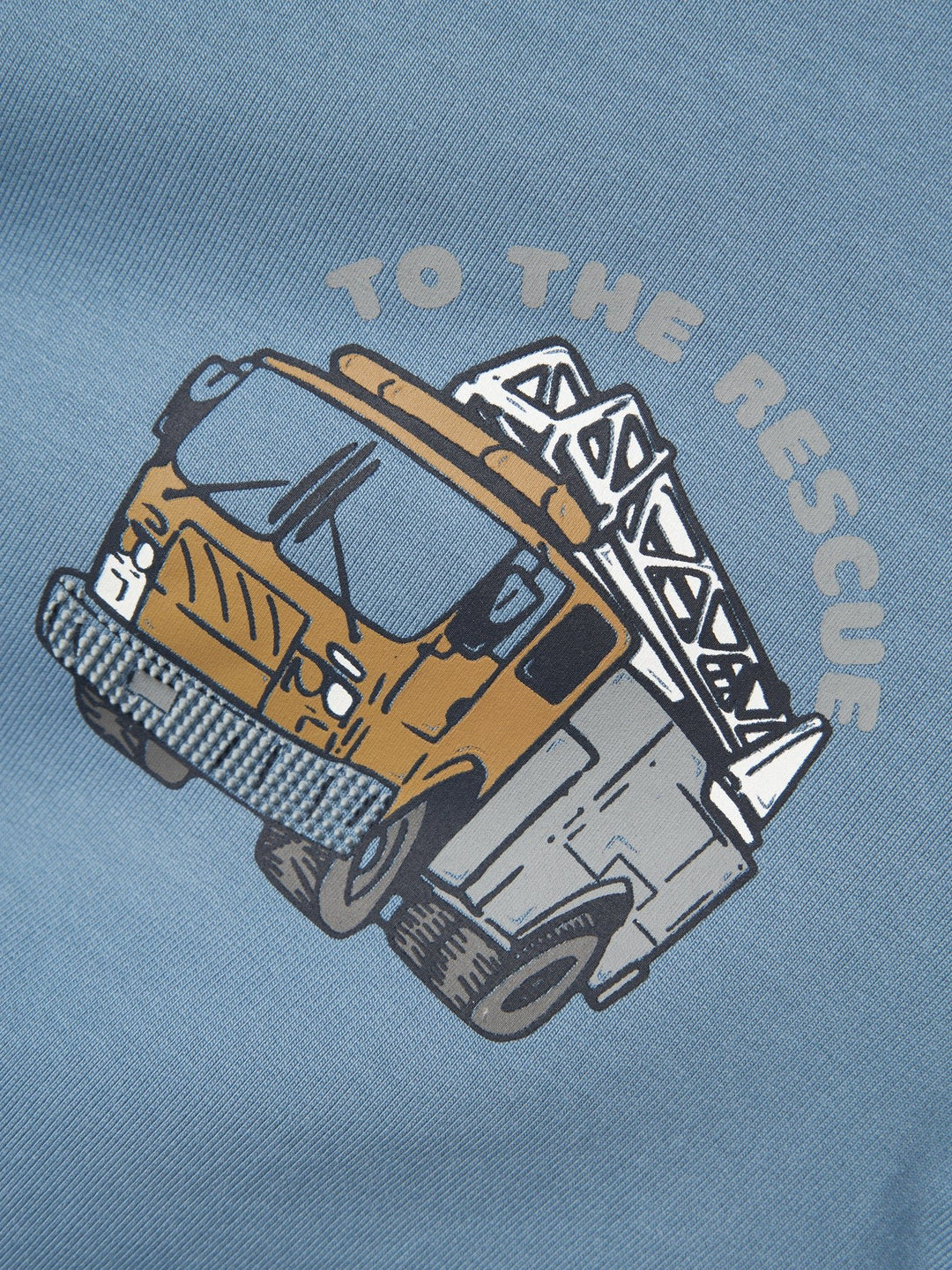 Name It Dennis genser med print – Spring Lake for barn - Brobrobrille