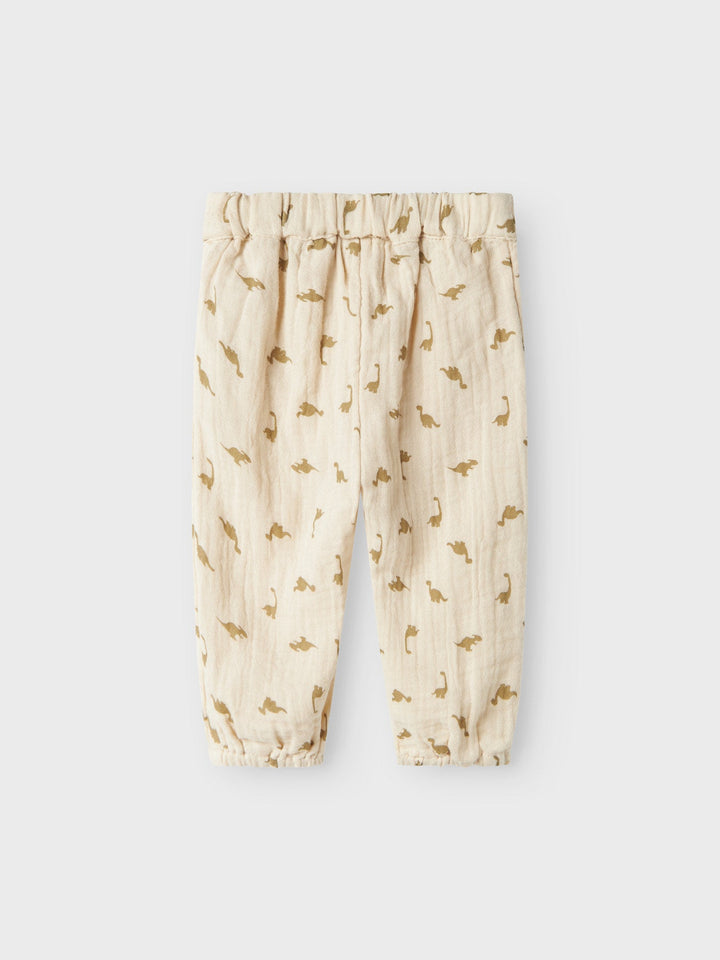 Name It Deove bukse i økologisk bomull – Peyote Elmwood for barn - Brobrobrille