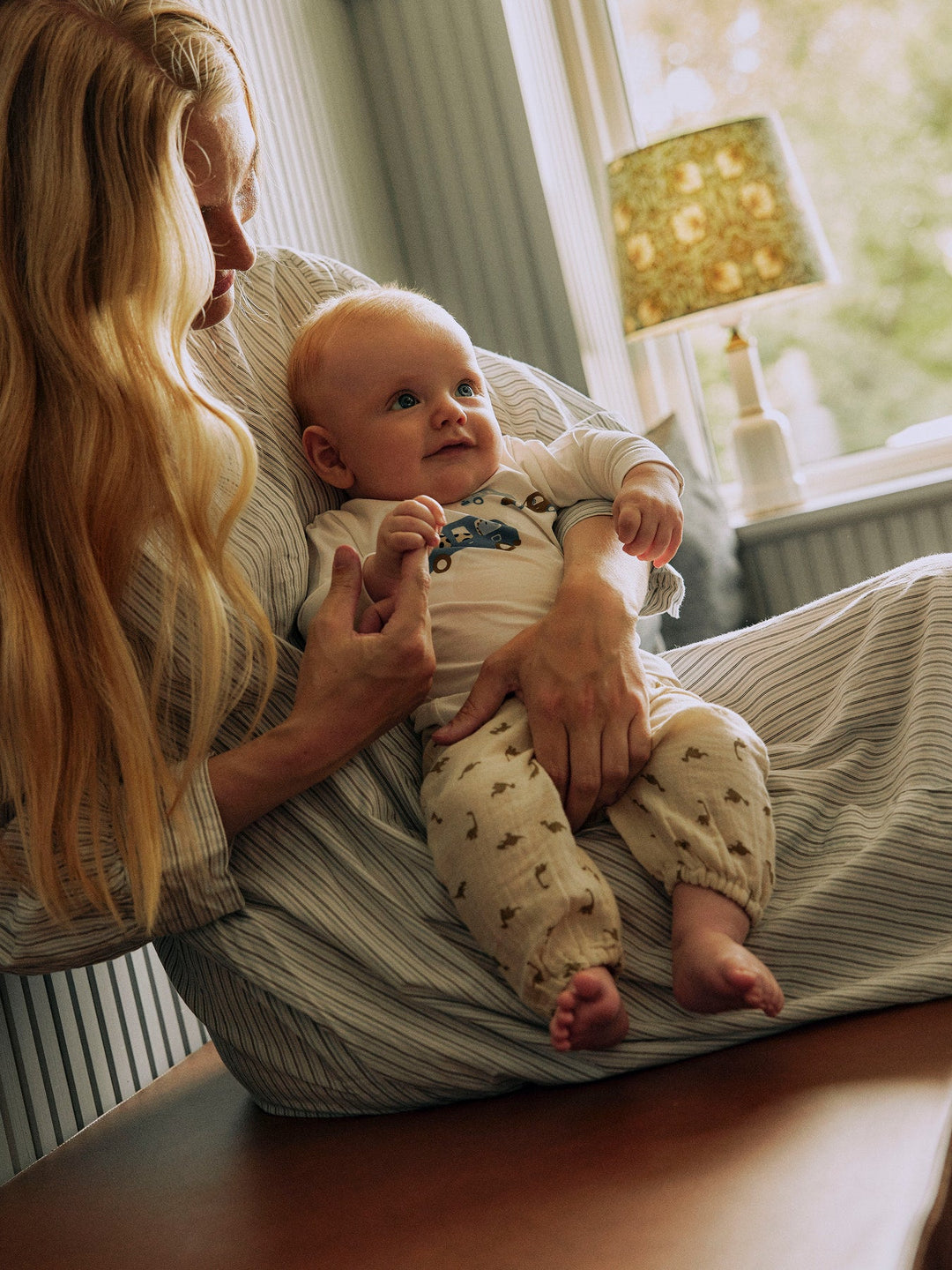 Name It Deove bukse i økologisk bomull – Peyote Elmwood for barn - Brobrobrille