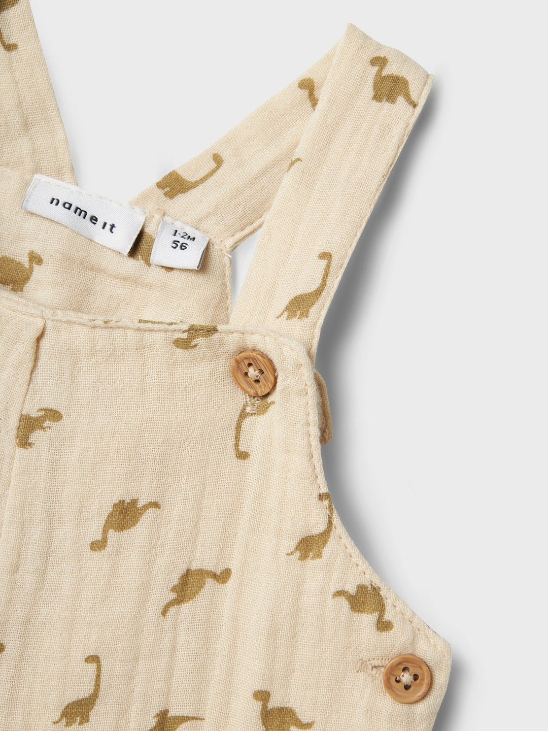 Name It Deove sparkedress i økologisk bomull – Peyote Elmwood for barn - Brobrobrille