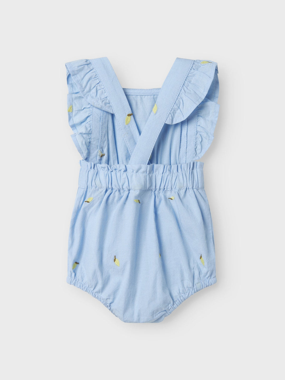 Name It Derilla romper i økologisk bomull – Serenity Lemon for barn - Brobrobrille