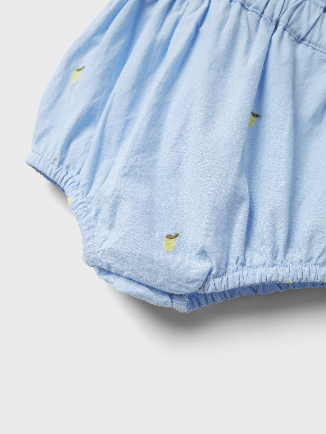 Name It Derilla romper i økologisk bomull – Serenity Lemon for barn - Brobrobrille