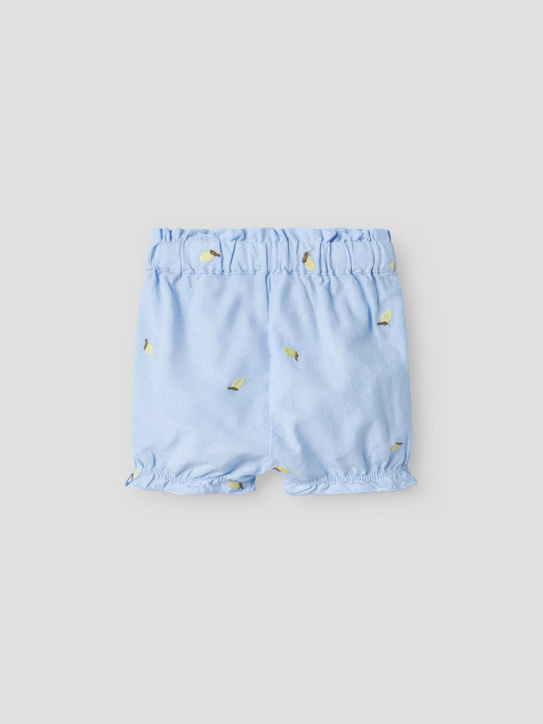 Name It Derilla shorts i økologisk bomull – Serenity Lemon for barn - Brobrobrille
