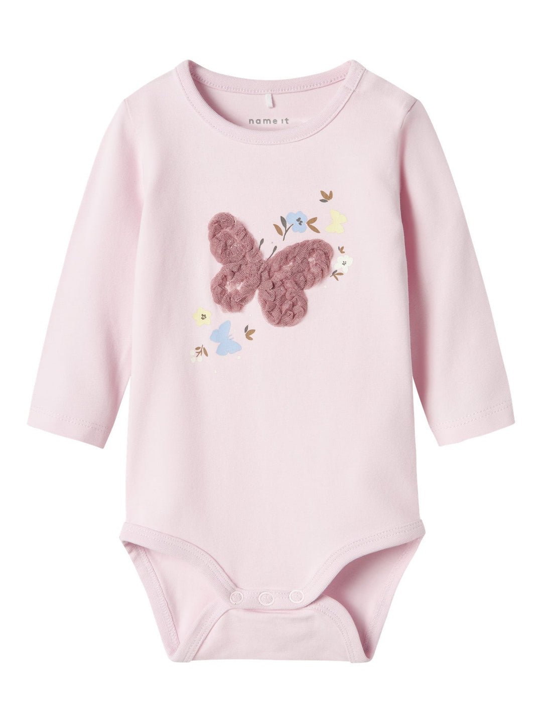 Name It DINE langermet body med trykk – Light Lilac for barn - Brobrobrille