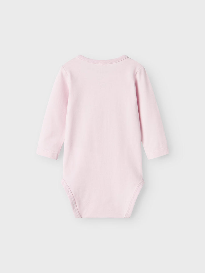 Name It DINE langermet body med trykk – Light Lilac for barn - Brobrobrille