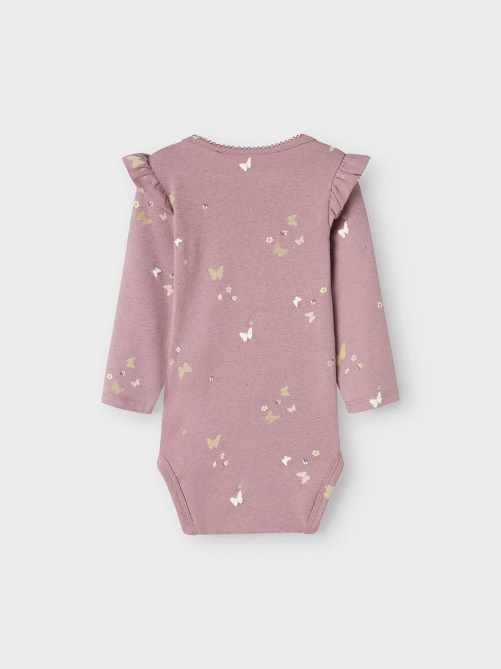 Name It Disse Langermet body – Elderberry for barn - Brobrobrille