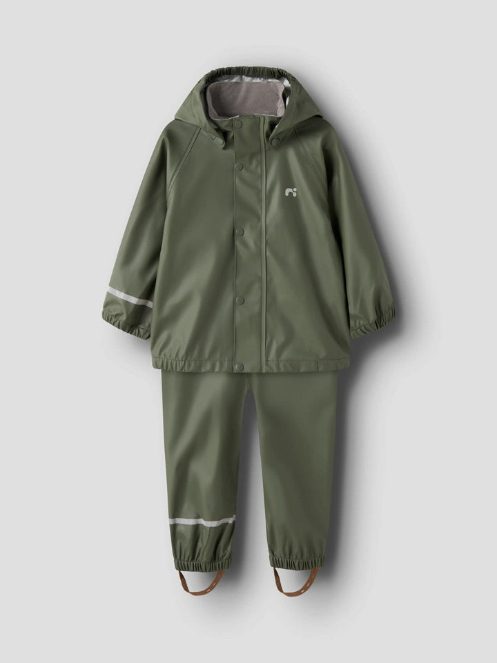Name It Dry10 Regnsett - Thyme for barn - Brobrobrille