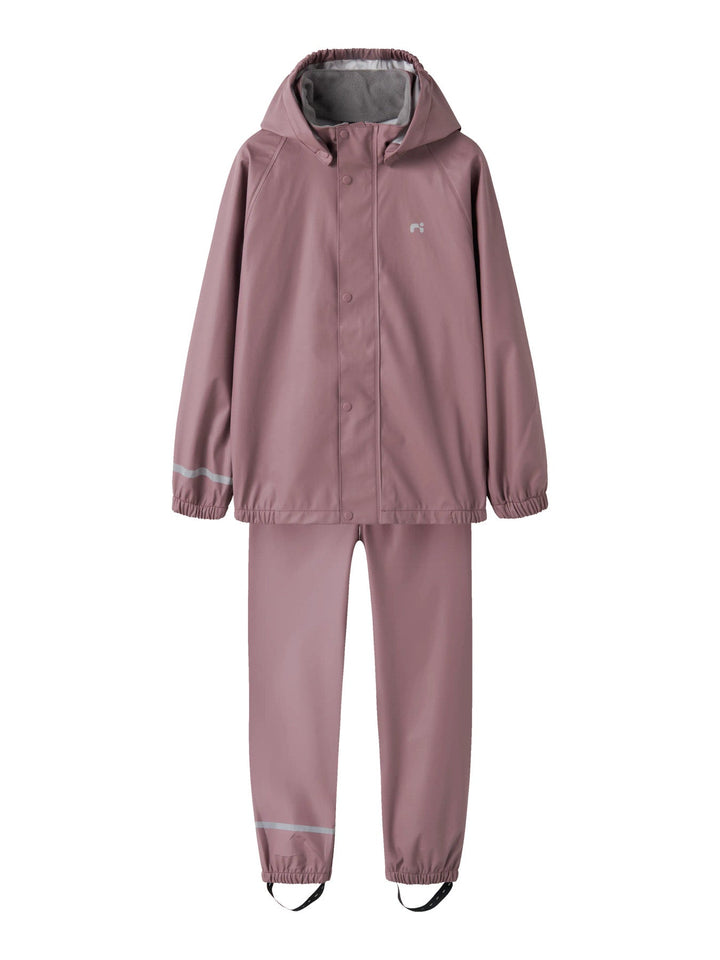 Name It Dry10 Regnsett - Wistful Mauve for barn - Brobrobrille
