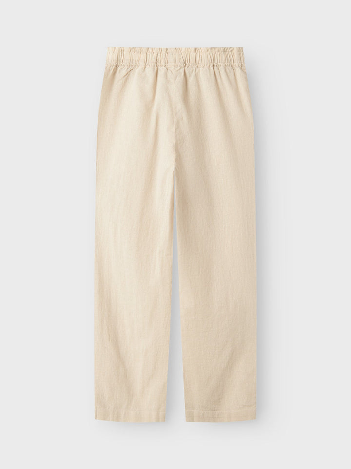 Name It Falinnen Bukse i linblanding – Peyote for barn - Brobrobrille