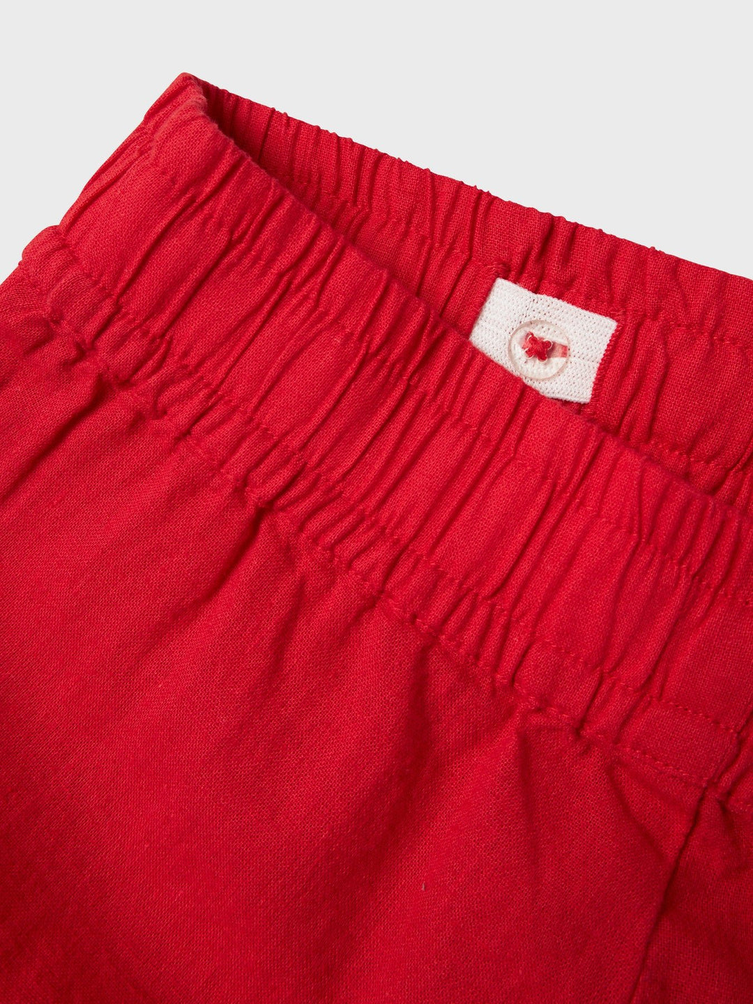 Name It Falinnen rette sommerbukser – Chinese Red for barn - Brobrobrille