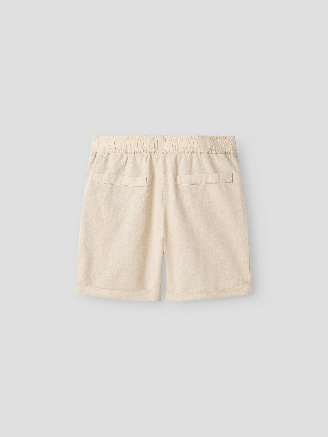 Name It Falinnen shorts i bomull og lin – Peyote for barn - Brobrobrille