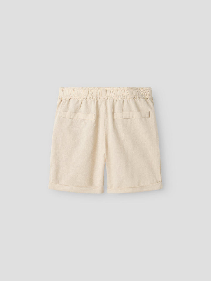 Name It Falinnen shorts i bomull og lin – Peyote for barn - Brobrobrille