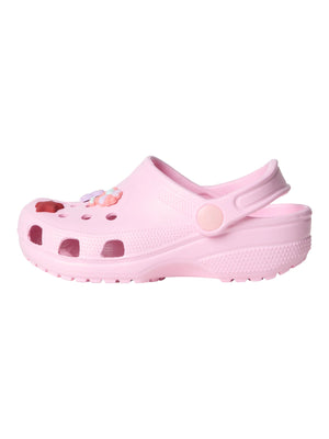 Name It Fame Clogs - Nosegay med Charms for barn - Brobrobrille