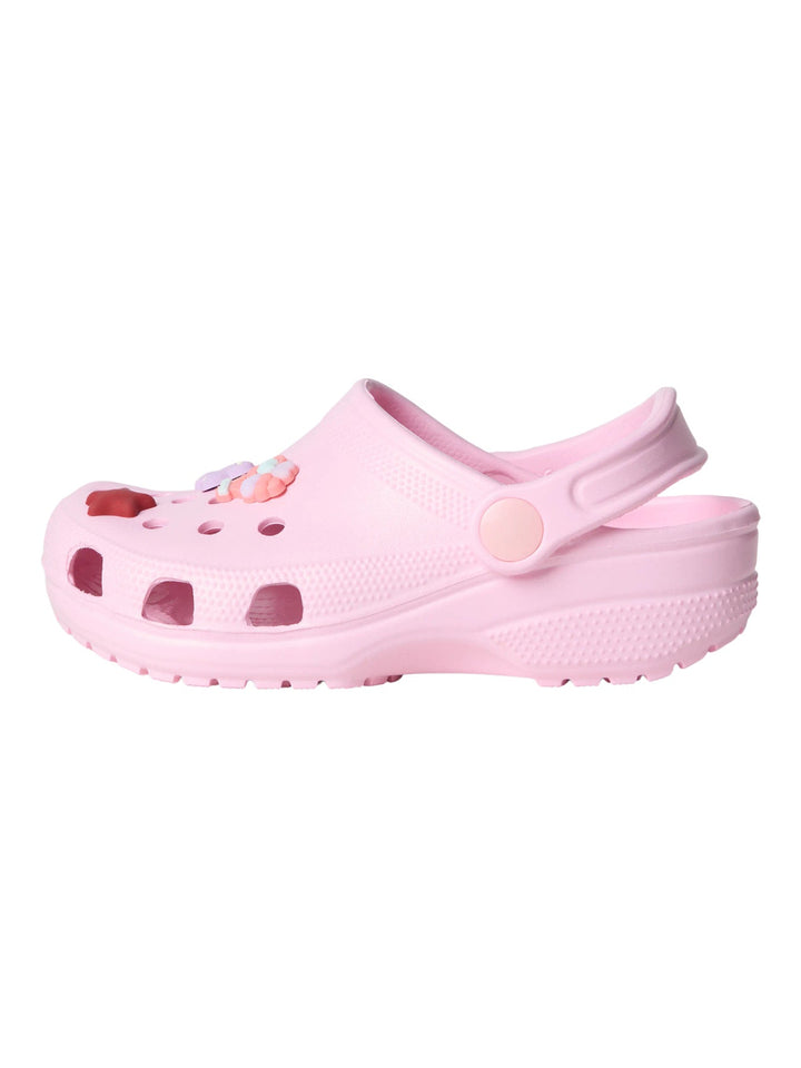 Name It Fame Clogs - Nosegay med Charms for barn - Brobrobrille