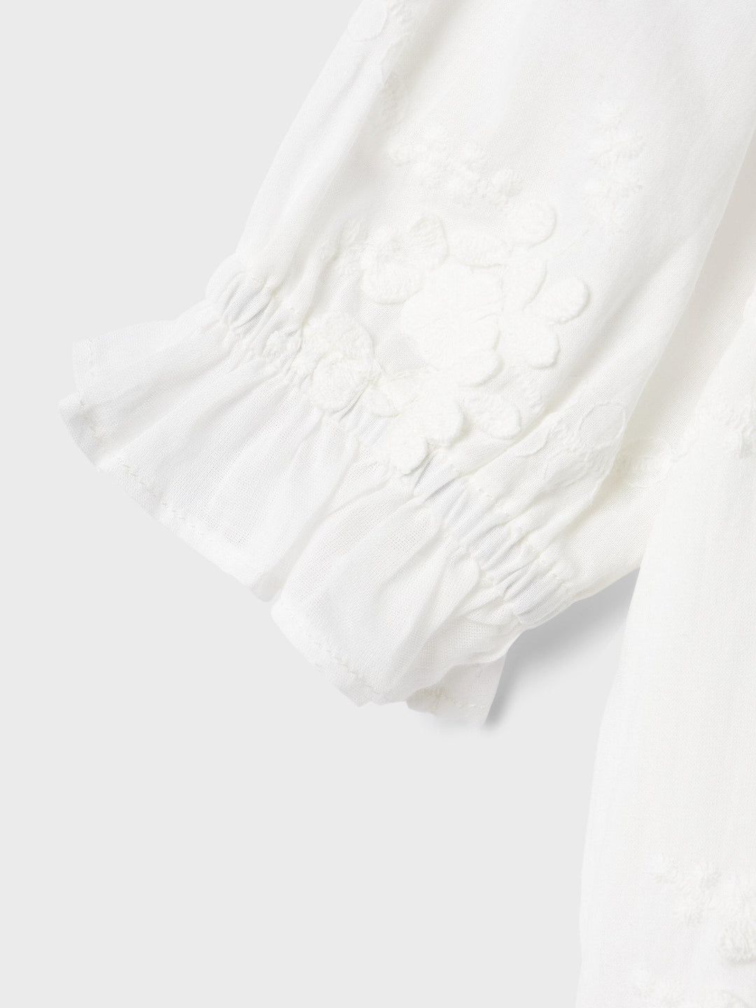 Name It Fasine sommertopp i bomull – Bright White for barn - Brobrobrille