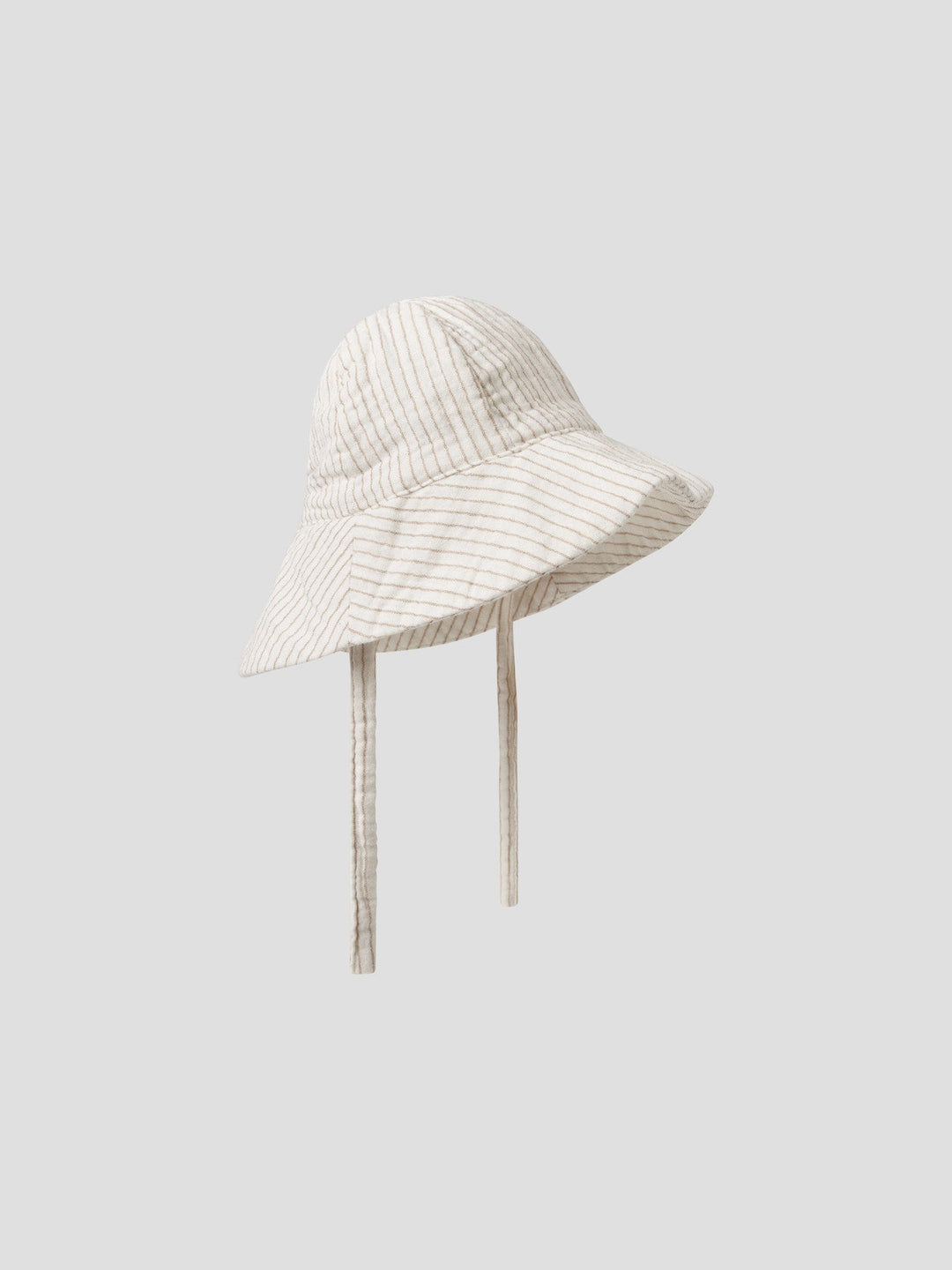 Name It Fedanne solhatt med snøring – Cloud Dancer Elmwood for barn - Brobrobrille